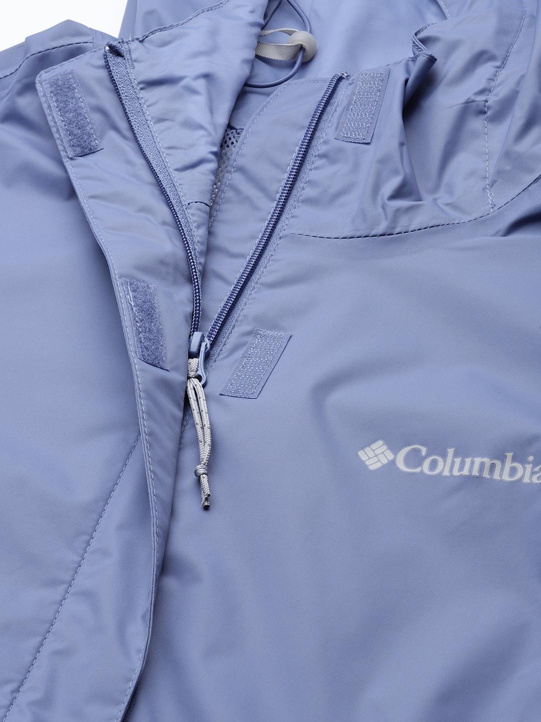 Columbia Women Blue Arcadia II Jacket Waterproof - Image 7
