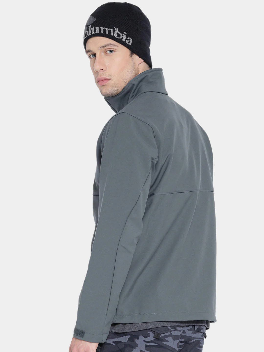 Columbia Men Grey Ascender Softshell Jacket - Image 3