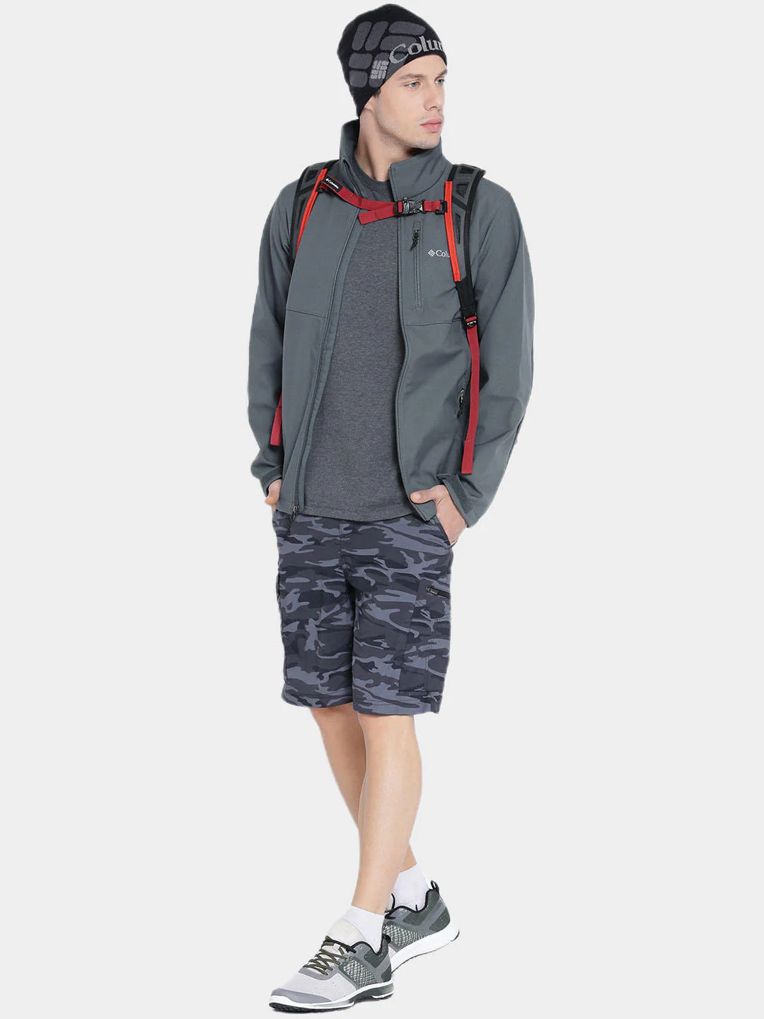 Columbia Men Grey Ascender Softshell Jacket - Image 5