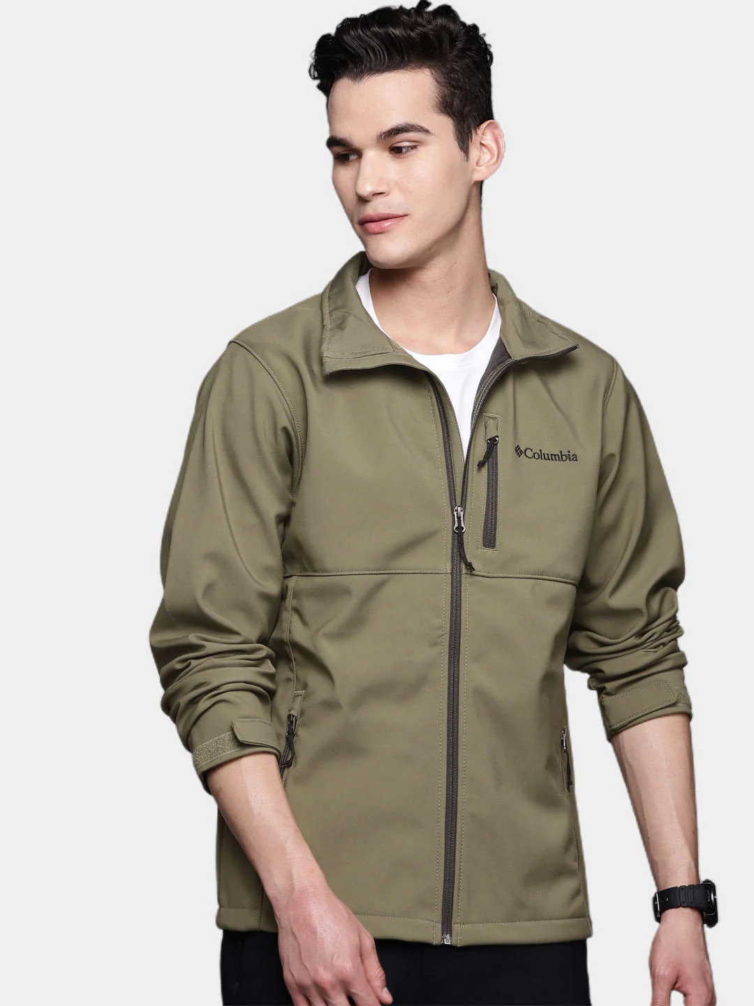 Columbia Men Green Ascender Softshell Jacket - Image 8