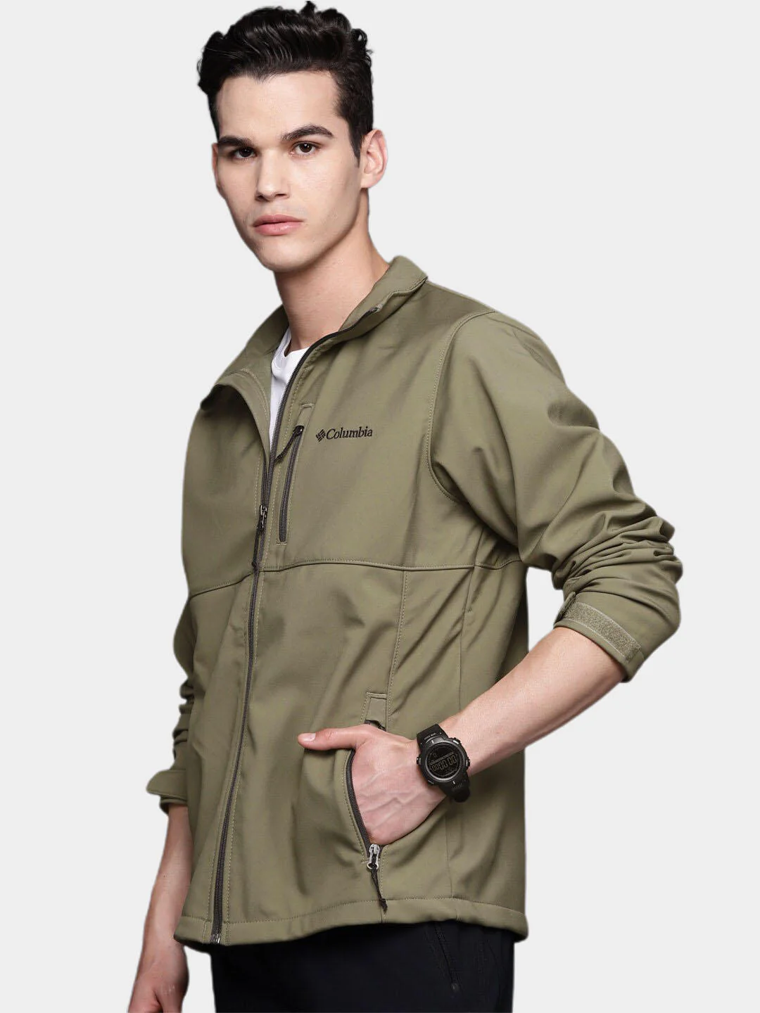 Columbia Men Green Ascender Softshell Jacket - Image 9
