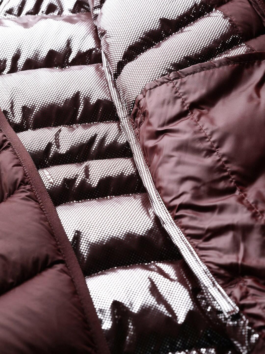 Columbia Women Maroon Autumn Park Down Hooded Jacket - Image 7
