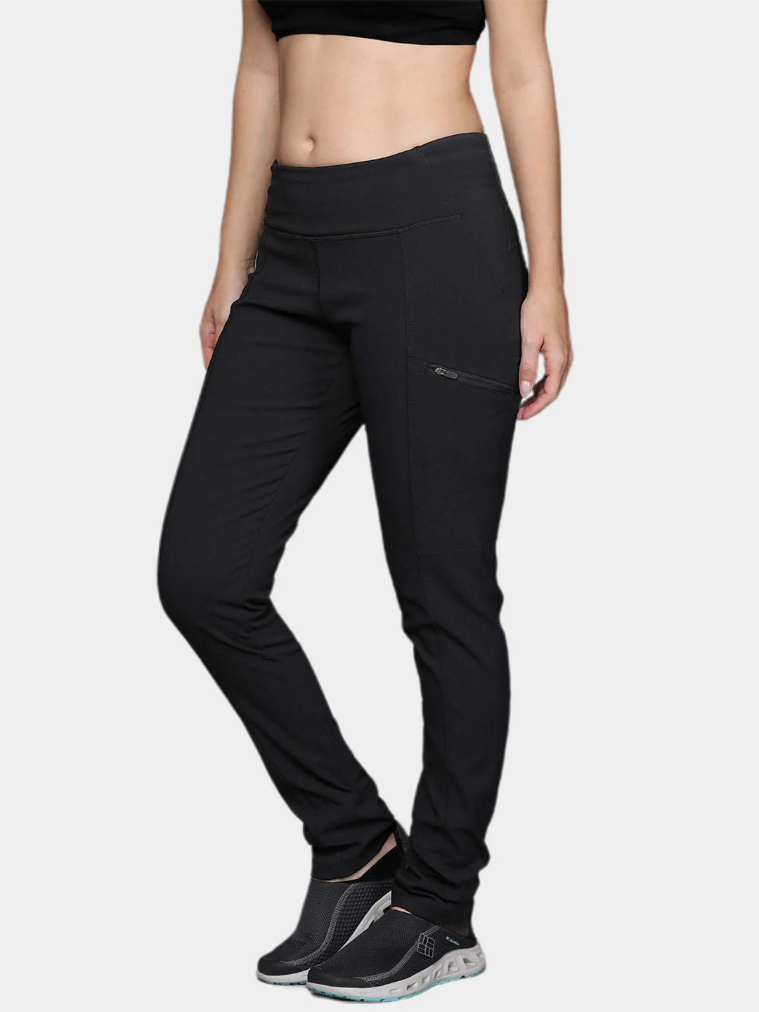 Columbia Women Black Back Beauty Highrise Warm Winter Pant (Sun Protection) - Image 10