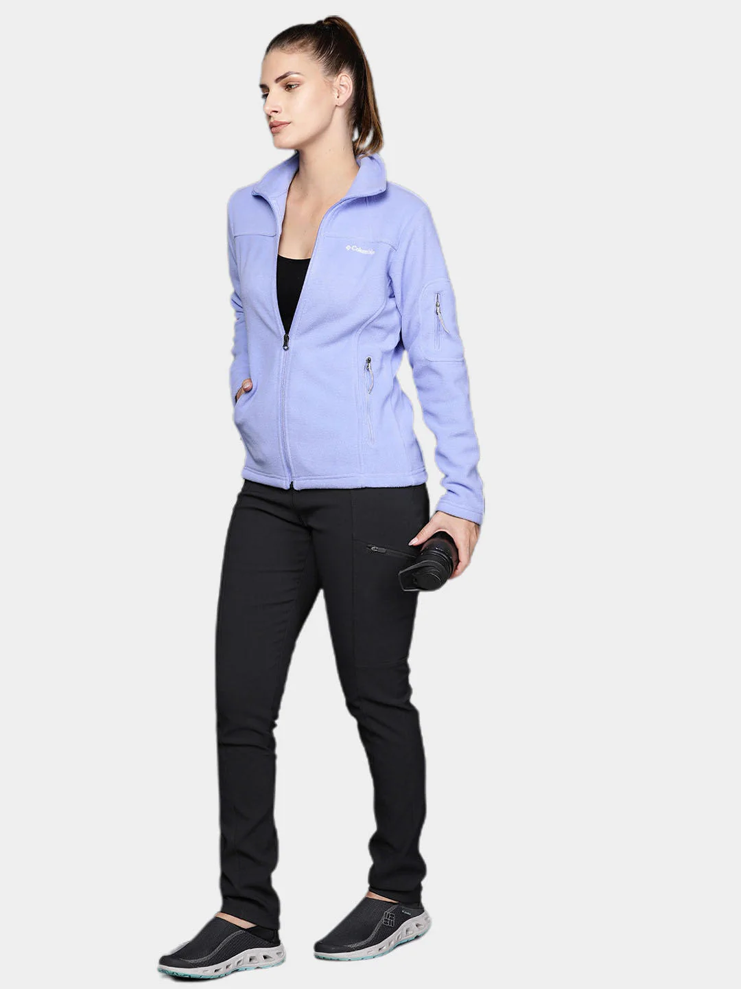 Columbia Women Black Back Beauty Highrise Warm Winter Pant (Sun Protection) - Image 12