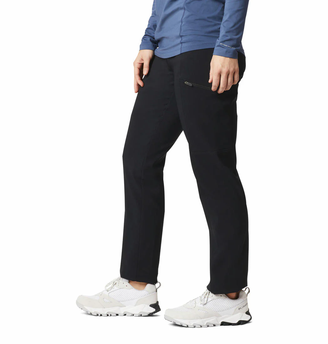Columbia Women Black Back Beauty Highrise Warm Winter Pant (Sun Protection) - Image 4