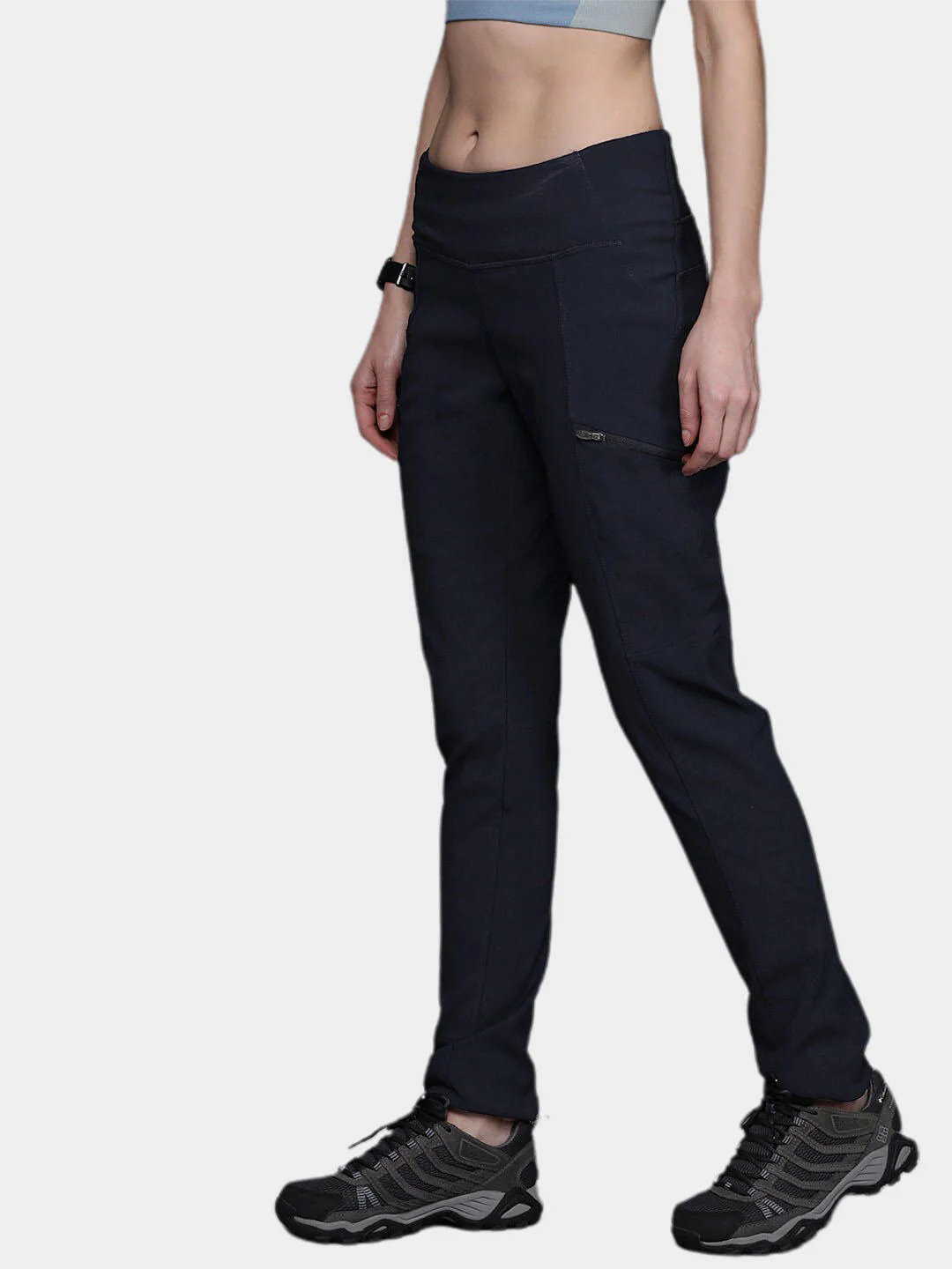 Columbia Women Navy Blue Back Beauty Highrise Warm Winter Pant (Sun Protection) - Image 11