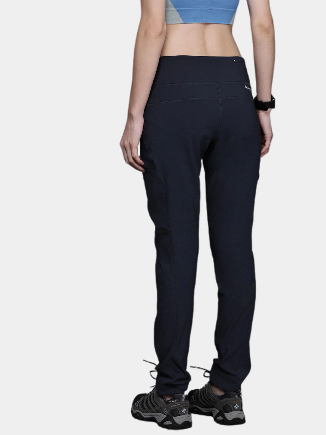 Columbia Women Navy Blue Back Beauty Highrise Warm Winter Pant (Sun Protection) - Image 12