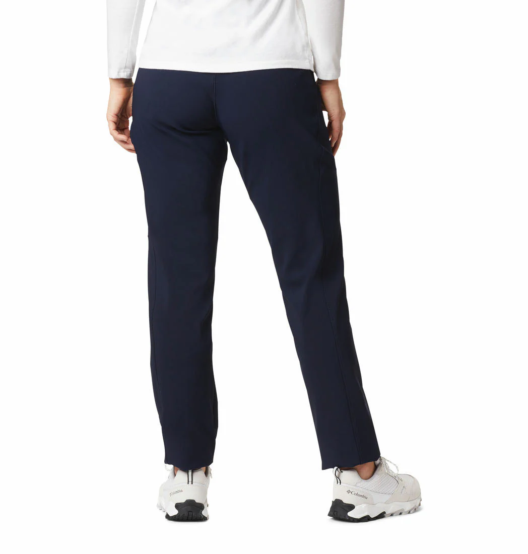 Columbia Women Navy Blue Back Beauty Highrise Warm Winter Pant (Sun Protection) - Image 6