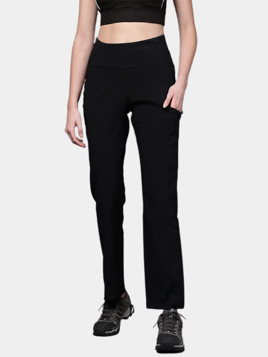 Columbia Women Black Back Beauty Highrise Warm Winter Pant (Sun Protection) - Image 11