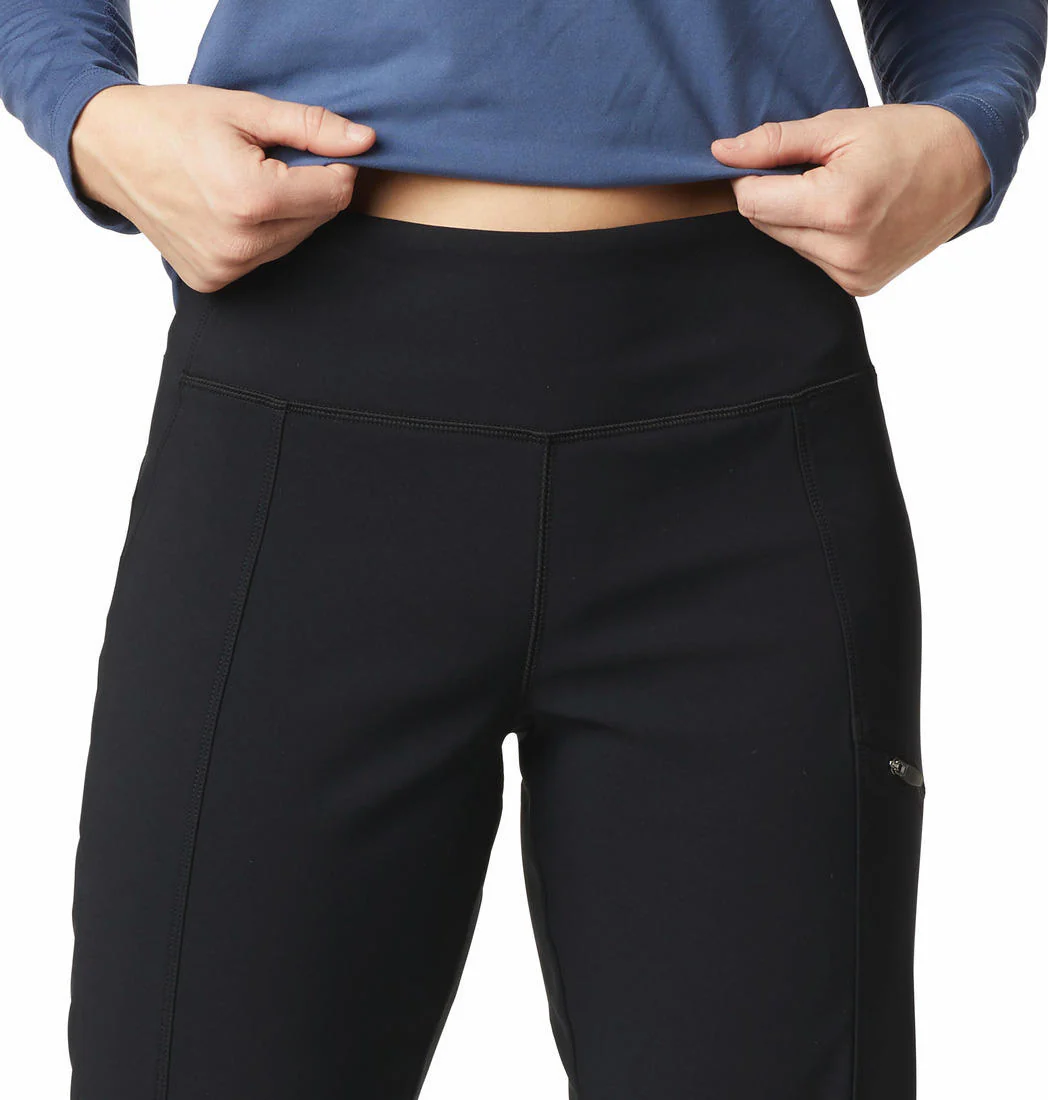Columbia Women Black Back Beauty Highrise Warm Winter Pant (Sun Protection) - Image 4