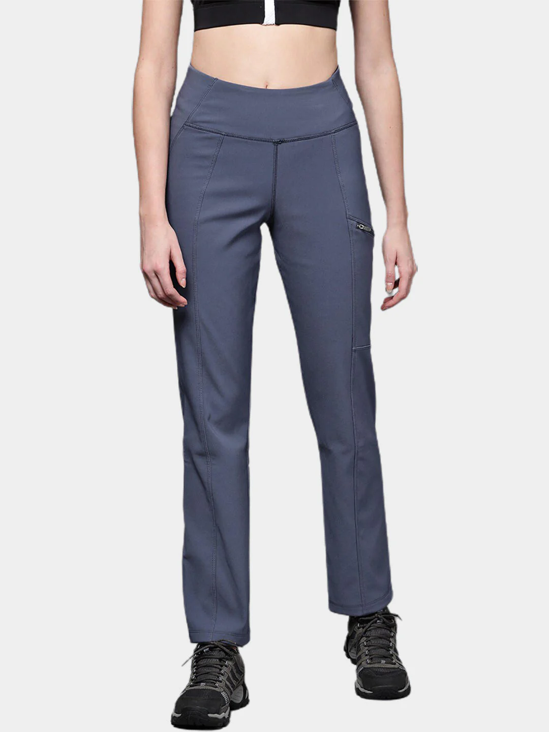 Columbia Women Navy Blue Back Beauty Highrise Warm Winter Pant (Sun Protection) - Image 11