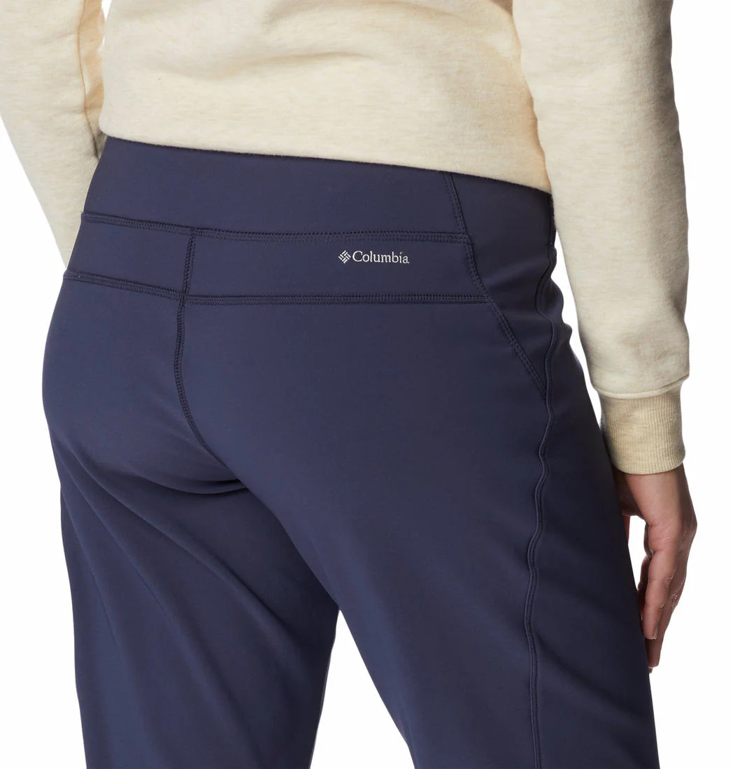 Columbia Women Navy Blue Back Beauty Highrise Warm Winter Pant (Sun Protection) - Image 4
