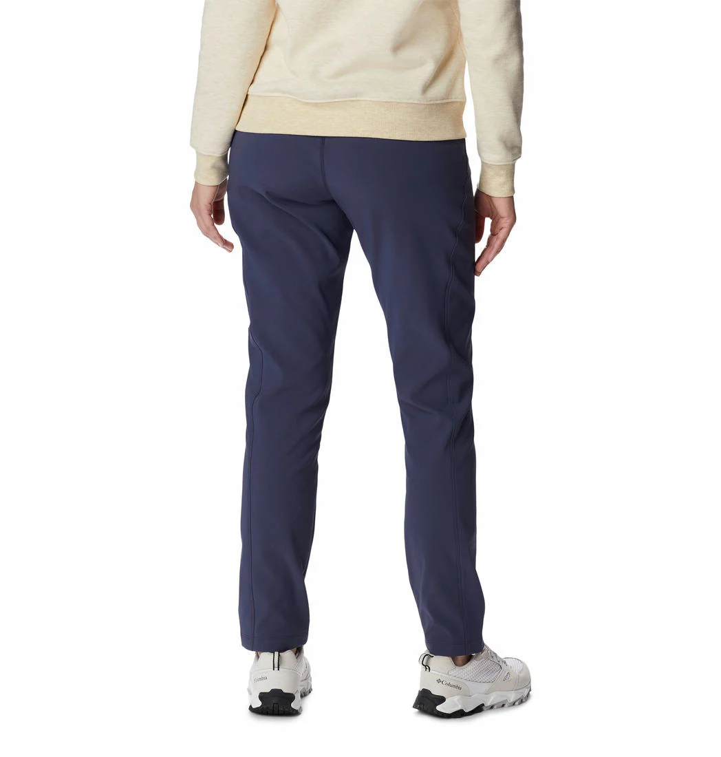 Columbia Women Navy Blue Back Beauty Highrise Warm Winter Pant (Sun Protection) - Image 6