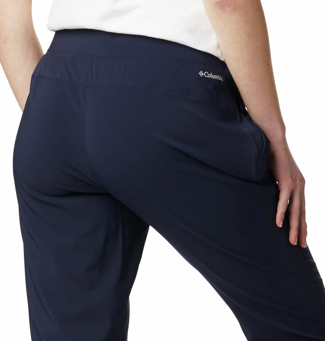Columbia Women Navy Blue Back Beauty II Slim Pant (Sun Protection) - Image 4