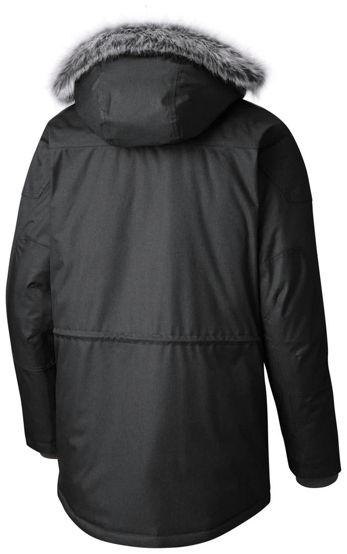 Columbia Men Black Barlow Pass 550 TurboDown Jacket - Image 2