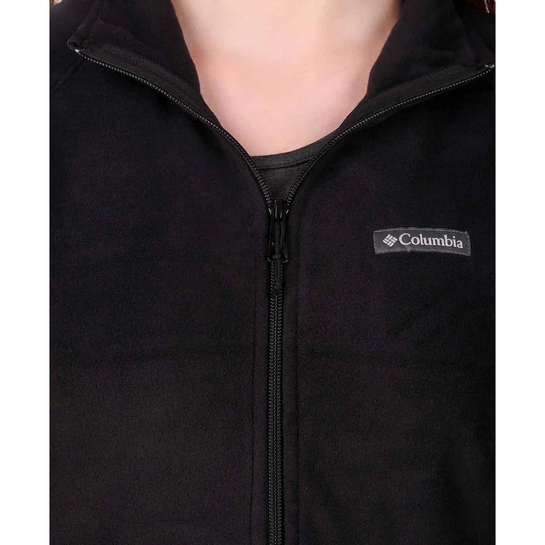 Columbia Women Black Basin Trail Fleece Full Zip - Image 4