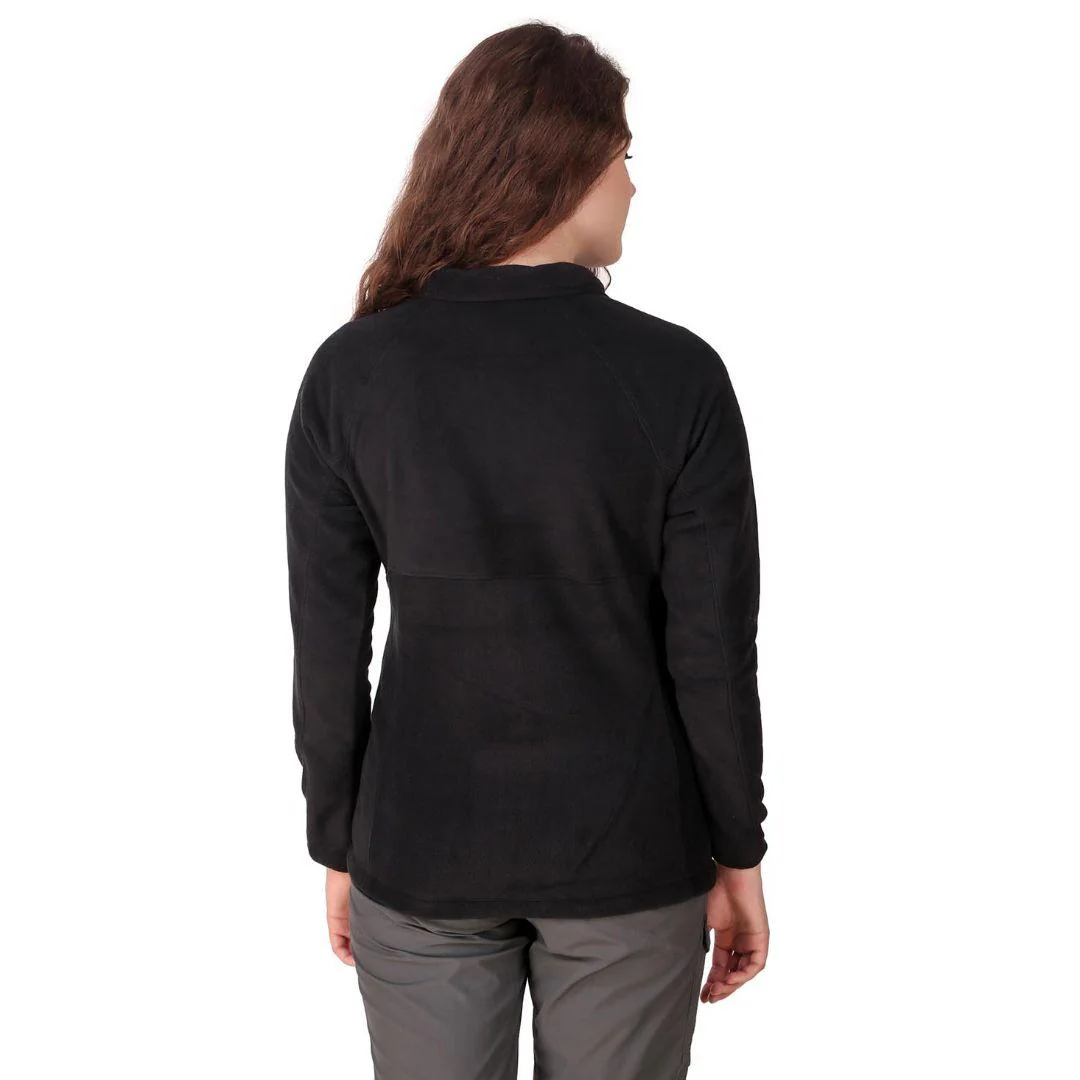Columbia Women Black Basin Trail Fleece Full Zip - Image 7