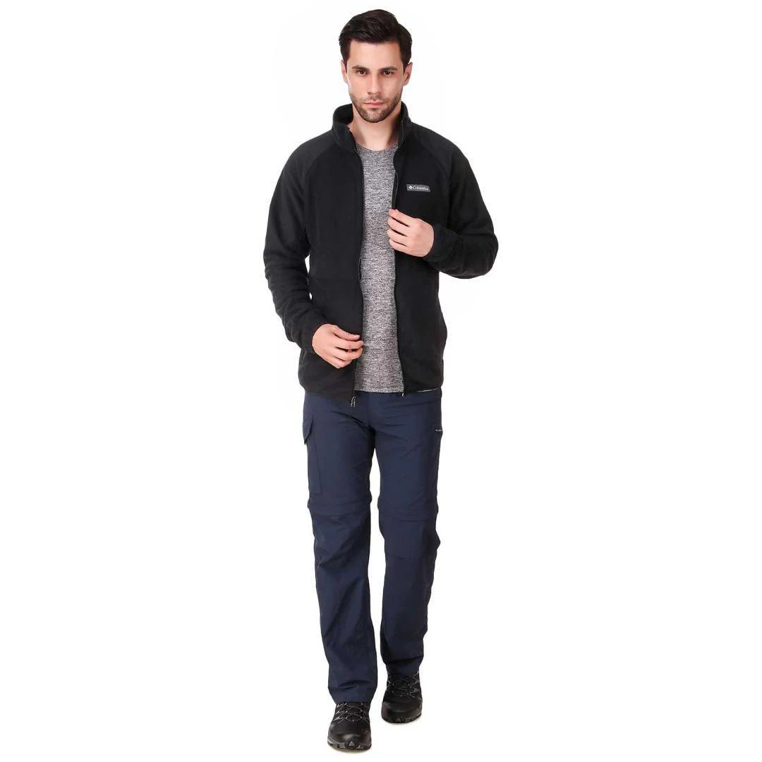 Columbia Men Black Basin Trail Fleece Full Zip - Image 4