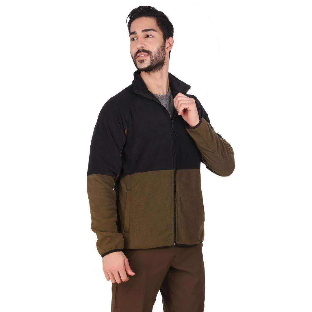 Columbia Men Olive Basin Trail Fleece Full Zip - Image 6