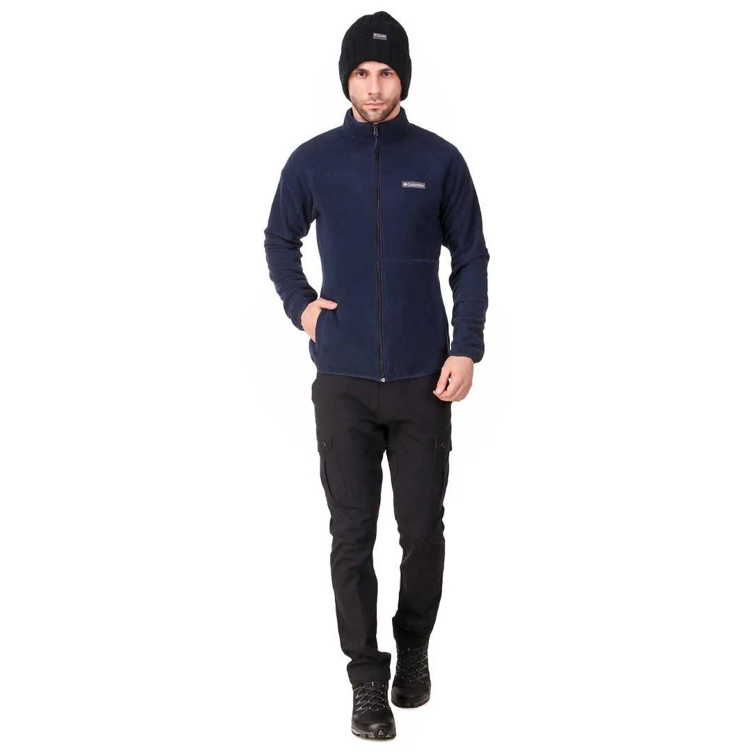Columbia Men Blue Basin Trail Fleece Full Zip - Image 2
