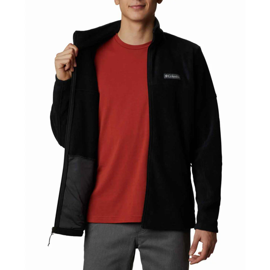 Columbia Men Black Basin Trail III Full Zip - Image 2