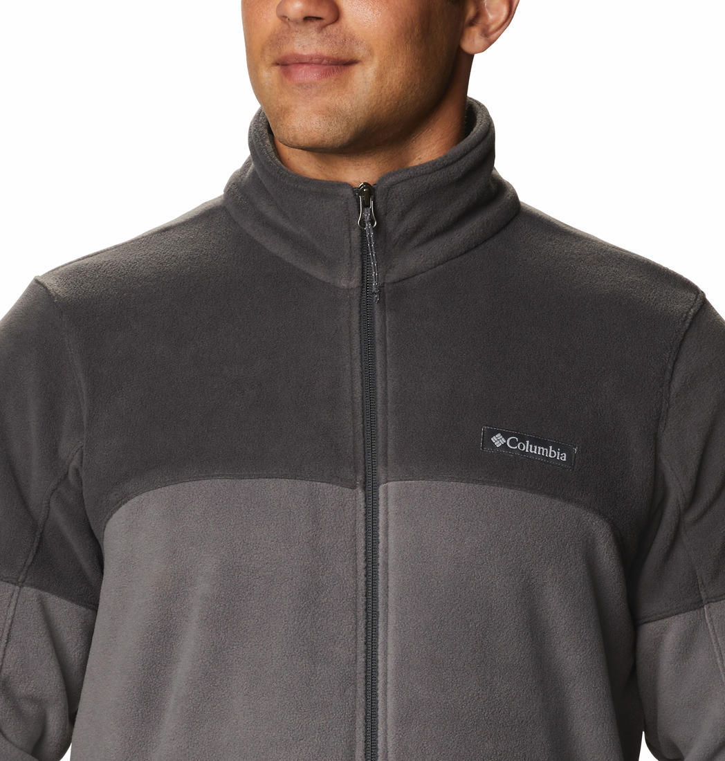 Columbia Men Grey Basin Trail III Full Zip - Image 5
