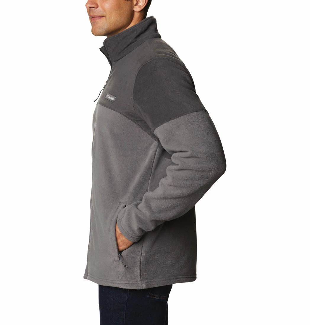 Columbia Men Grey Basin Trail III Full Zip - Image 6