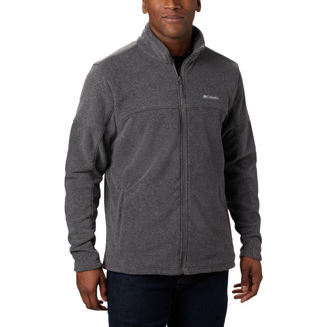 Columbia Men Grey Basin Trail III Full Zip - Image 2