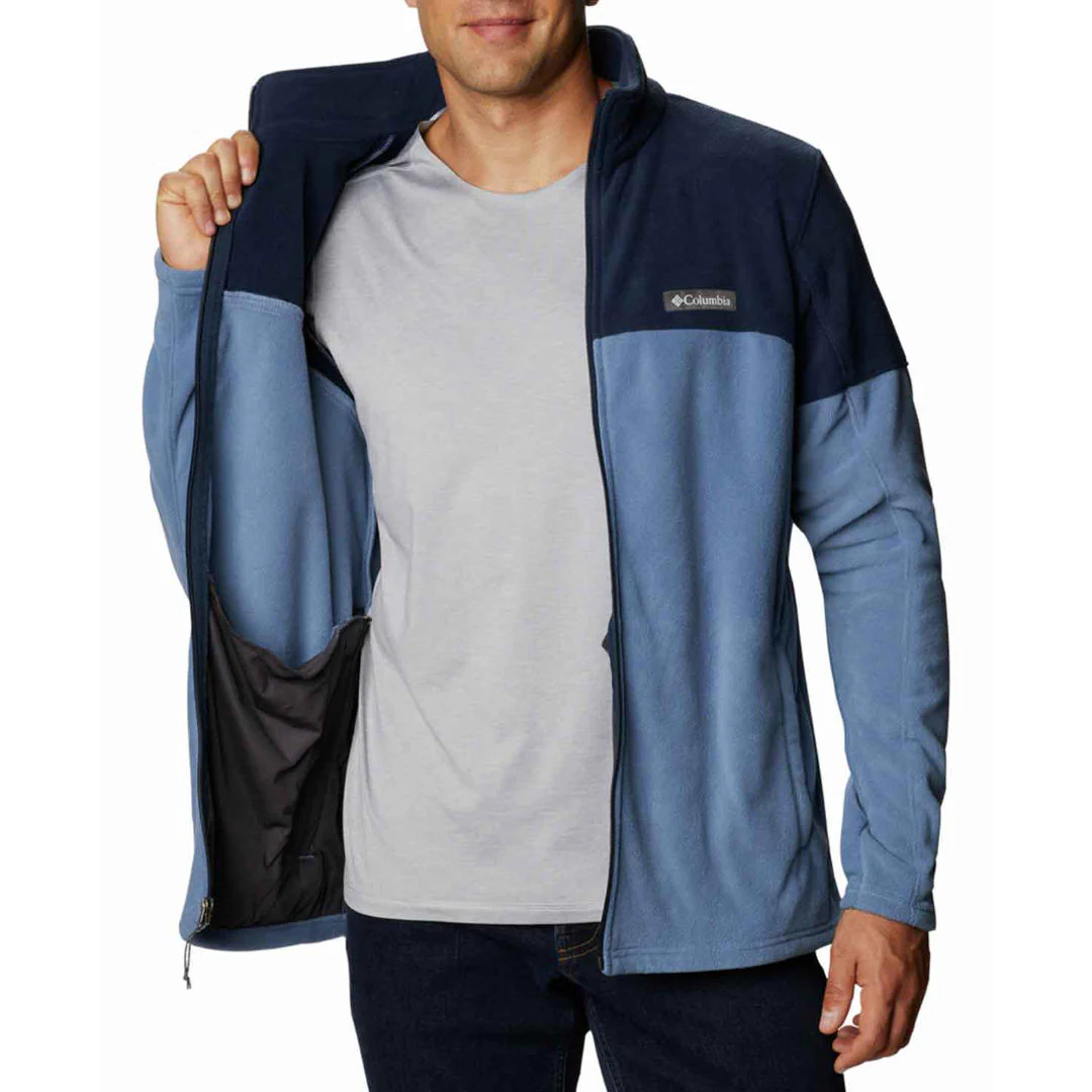 Columbia Men Blue Basin Trail III Full Zip - Image 2