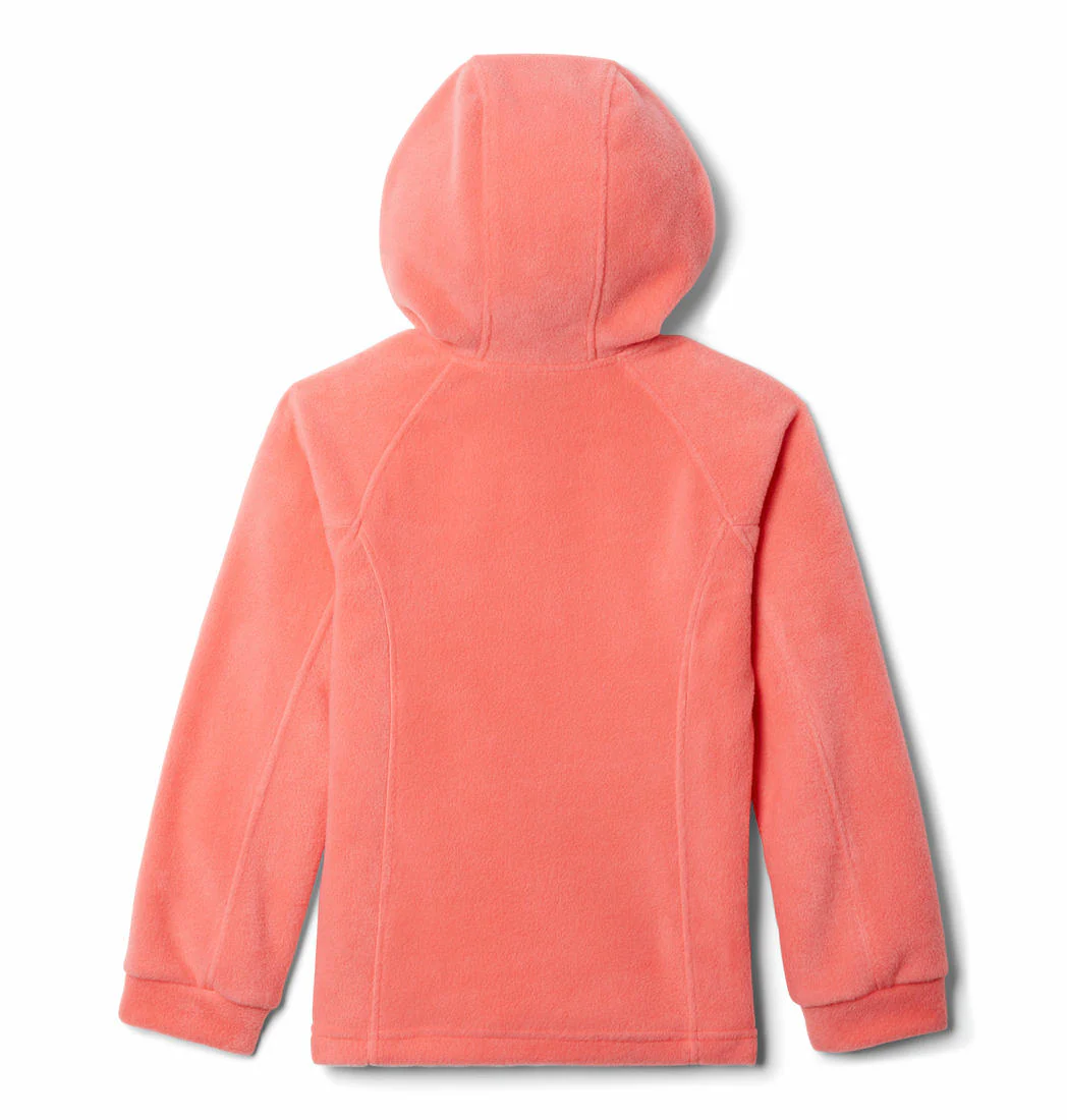 Columbia Kids Girls Pink Benton II Hoodie - Image 4