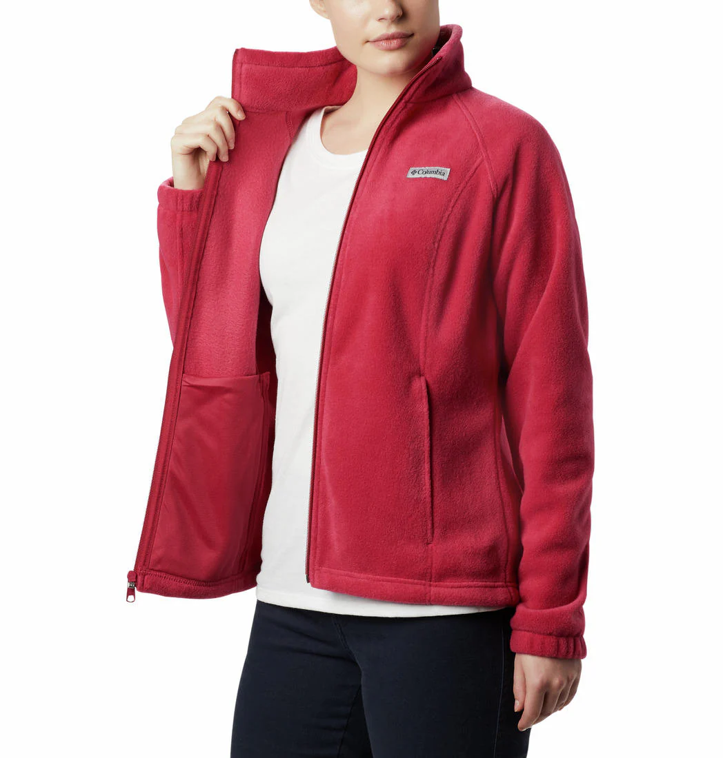 Columbia Women Red Benton Springs Full Zip - Image 4