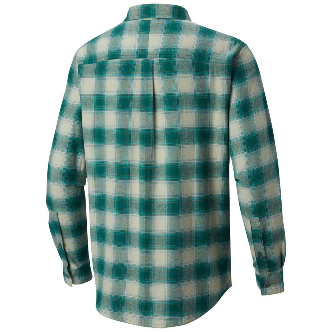 Columbia Men Green Boulder Ridge Long Sleeve Flannel - Image 2