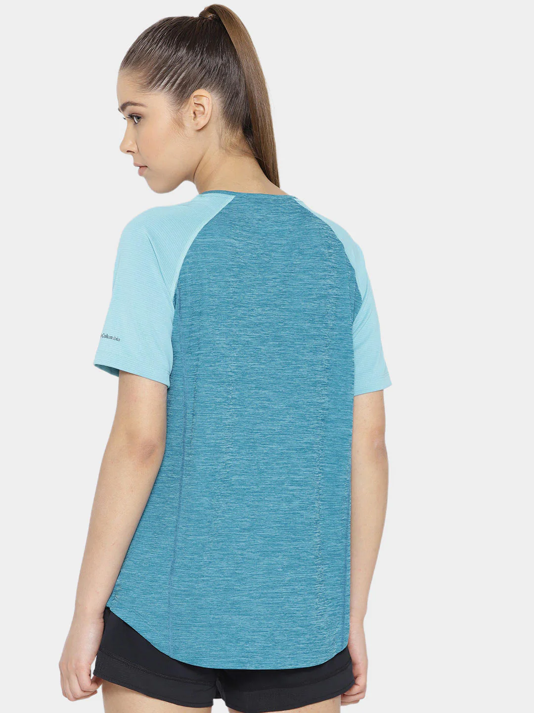 Columbia Women Blue Bryce Peak Short Sleeve (Sun Protection) - Image 10