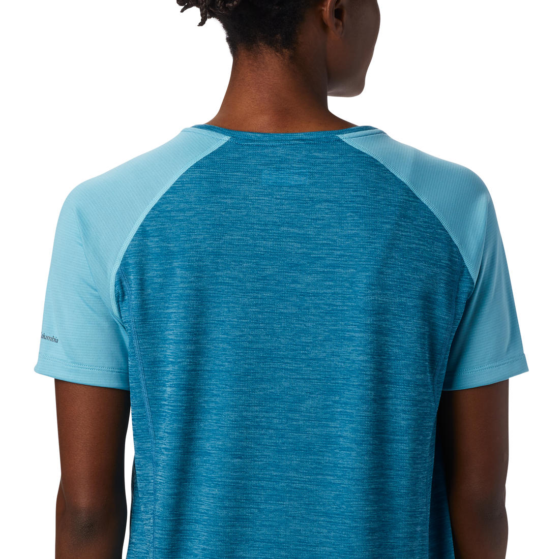 Columbia Women Blue Bryce Peak Short Sleeve (Sun Protection) - Image 4