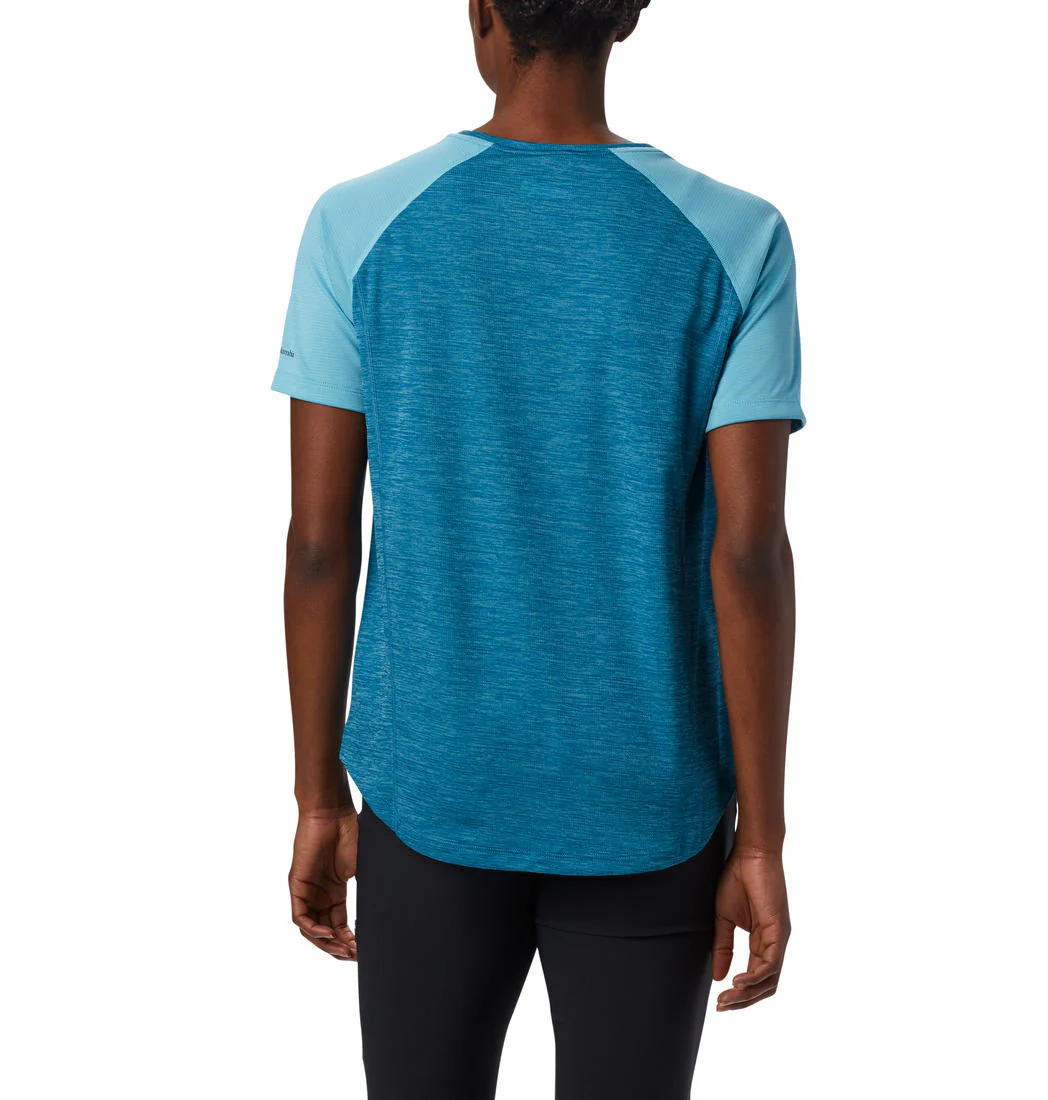 Columbia Women Blue Bryce Peak Short Sleeve (Sun Protection) - Image 5
