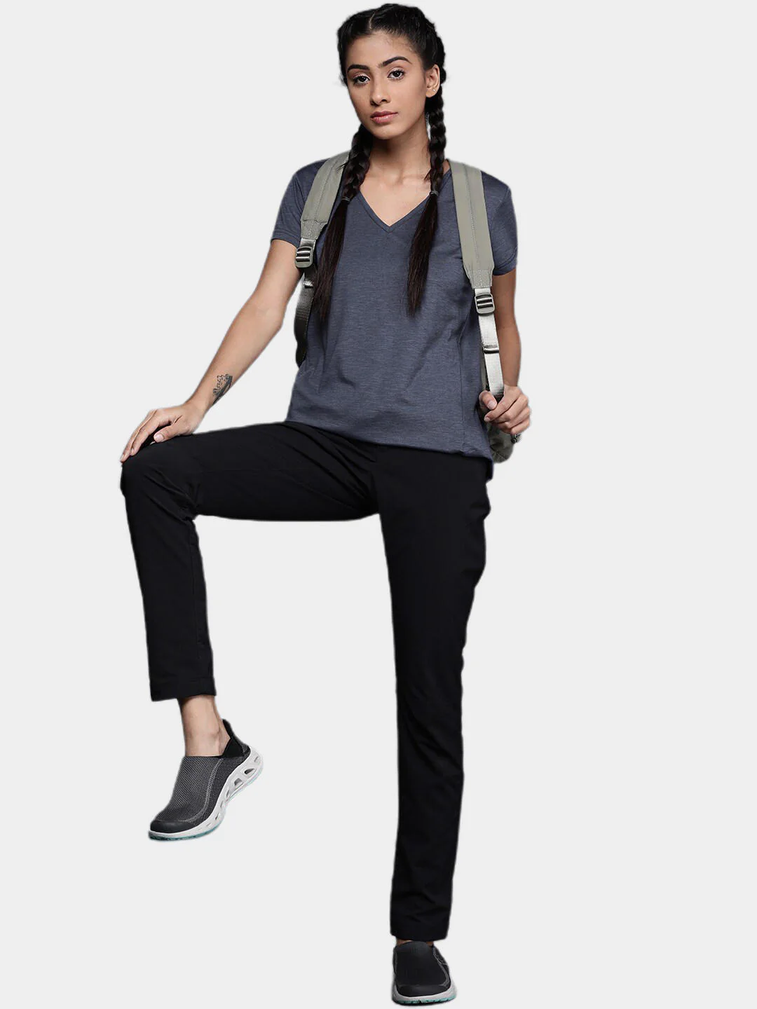 Columbia Women Blue Bryce SS Tee (Sun Protection) - Image 10
