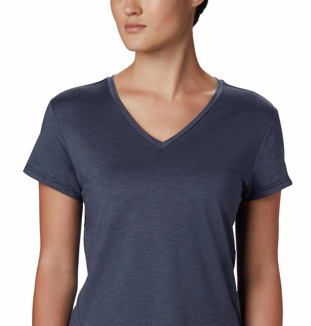 Columbia Women Blue Bryce SS Tee (Sun Protection) - Image 4