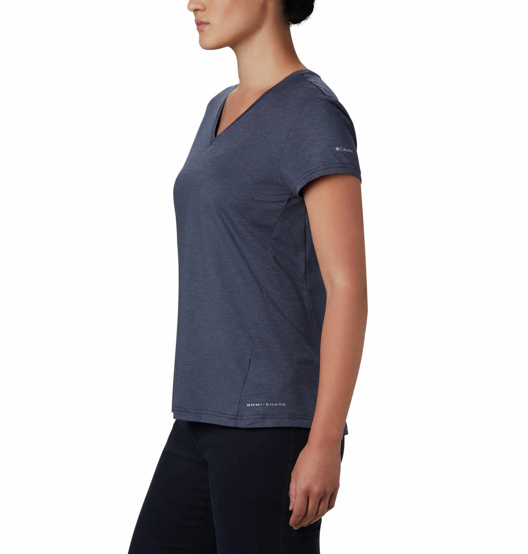 Columbia Women Blue Bryce SS Tee (Sun Protection) - Image 5