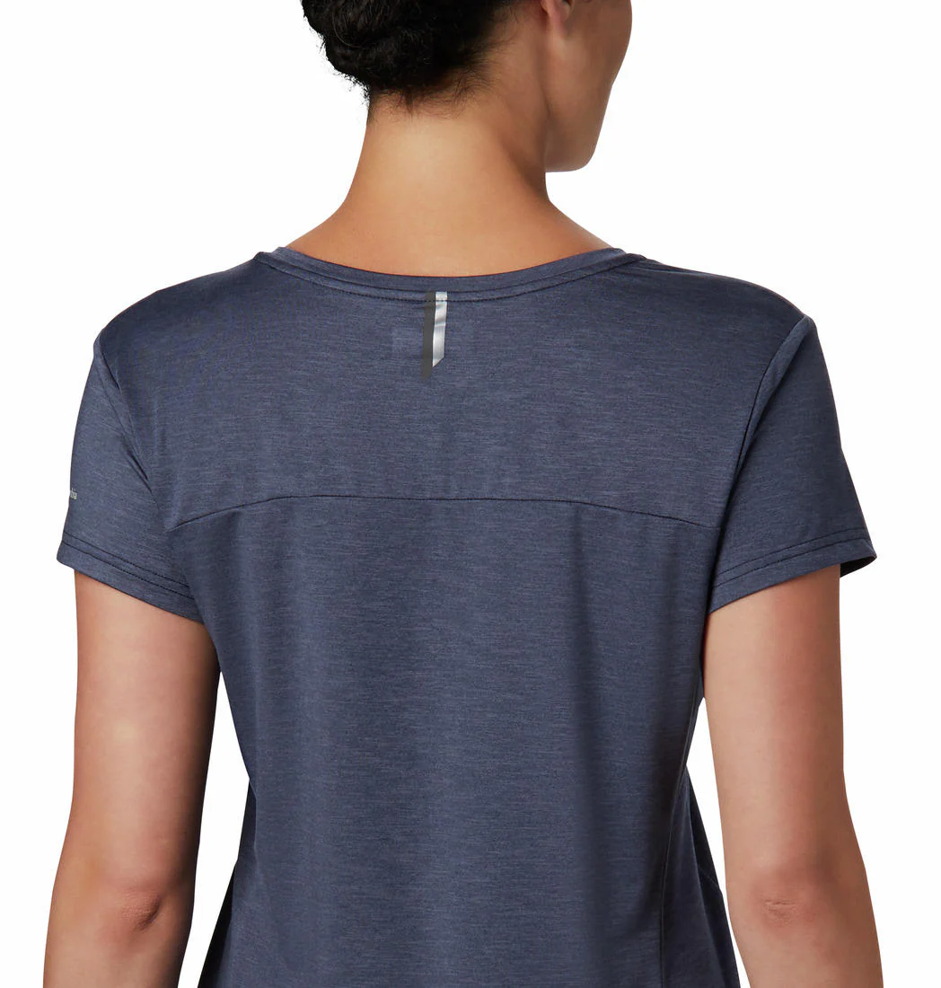 Columbia Women Blue Bryce SS Tee (Sun Protection) - Image 6