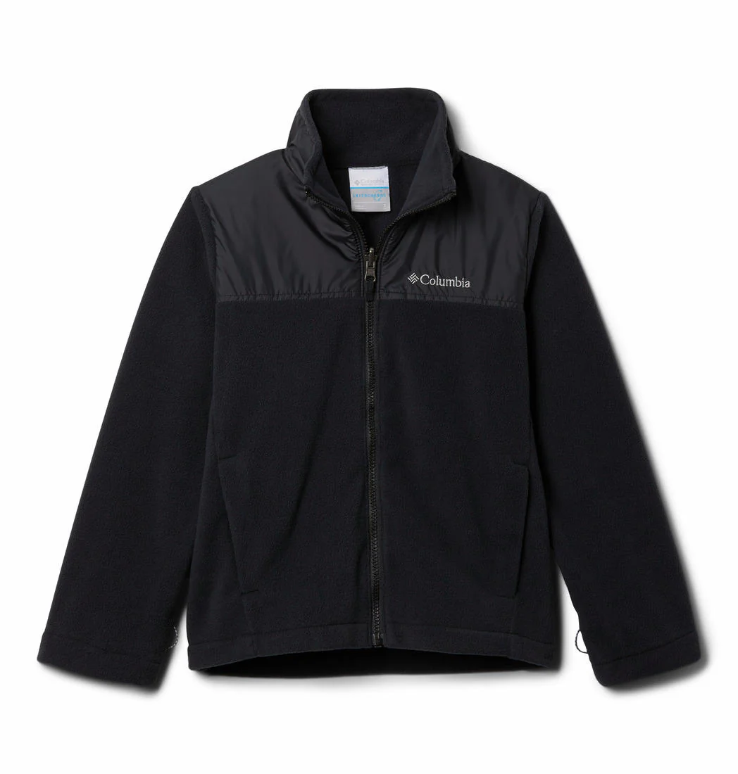 Columbia Kids Boys Black Bugaboo II Fleece Interchange Jacket - Image 4