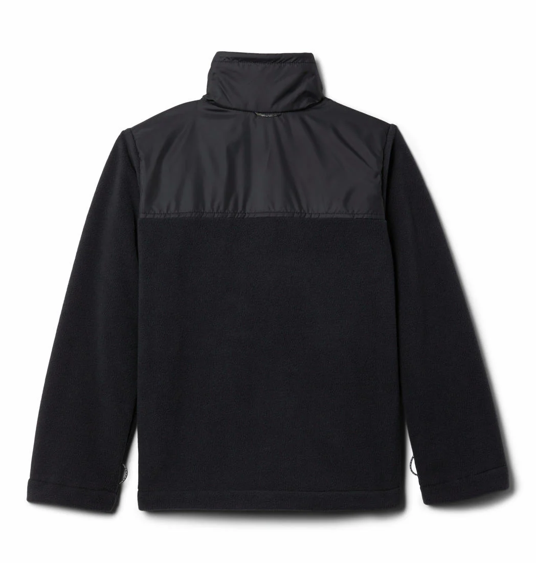 Columbia Kids Boys Black Bugaboo II Fleece Interchange Jacket - Image 5