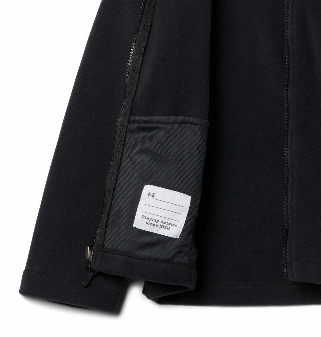 Columbia Kids Boys Black Bugaboo II Fleece Interchange Jacket - Image 6