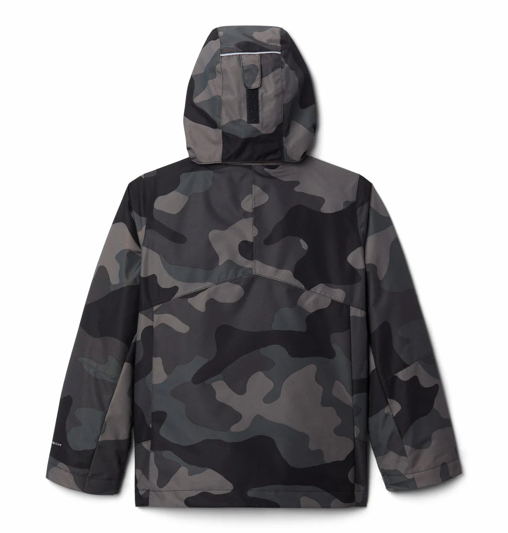 Columbia Kids Boys Black Bugaboo II Fleece Interchange Jacket - Image 7