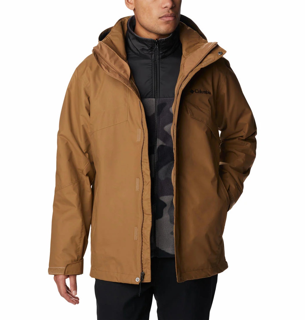 Columbia Men Brown Bugaboo II Fleece Interchange Jacket - Image 3