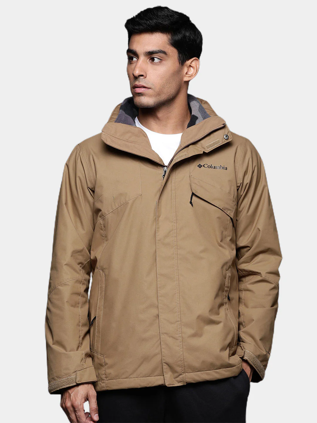 Columbia Men Brown Bugaboo II Fleece Interchange Jacket - Image 8