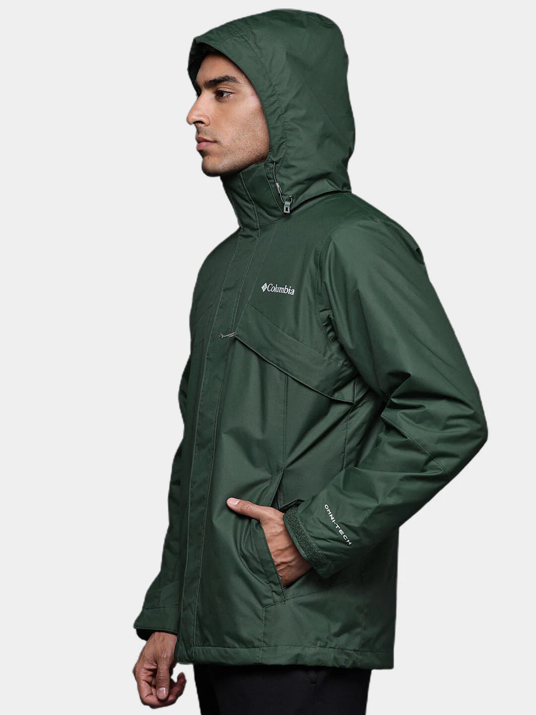 Columbia Men Green Bugaboo II Fleece Interchange Jacket - Image 13