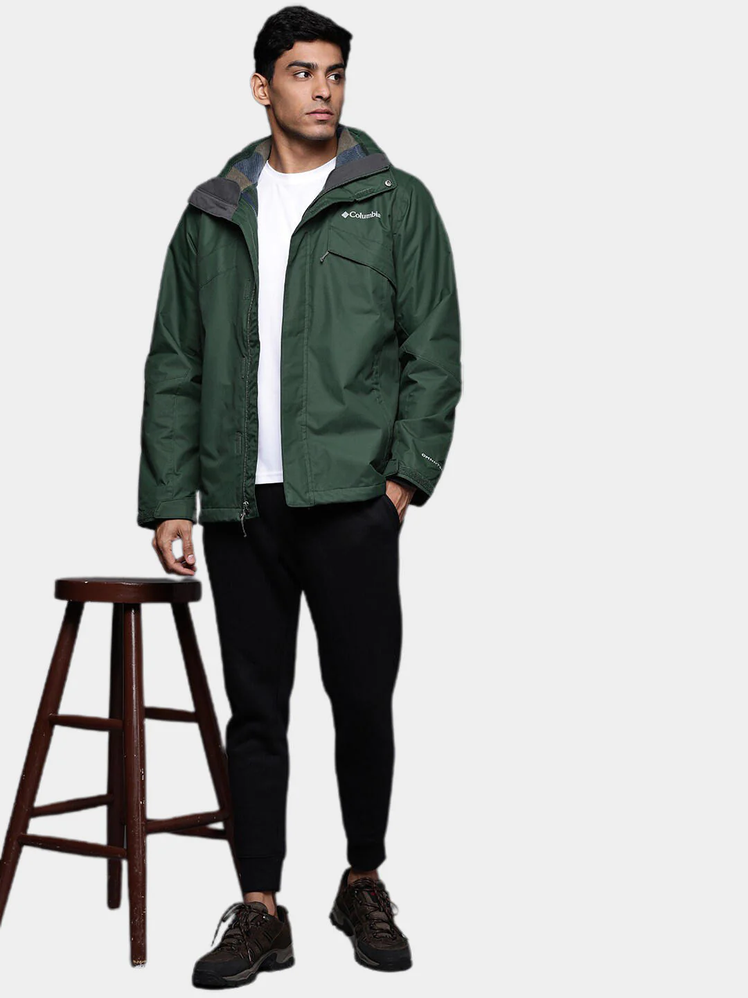 Columbia Men Green Bugaboo II Fleece Interchange Jacket - Image 14