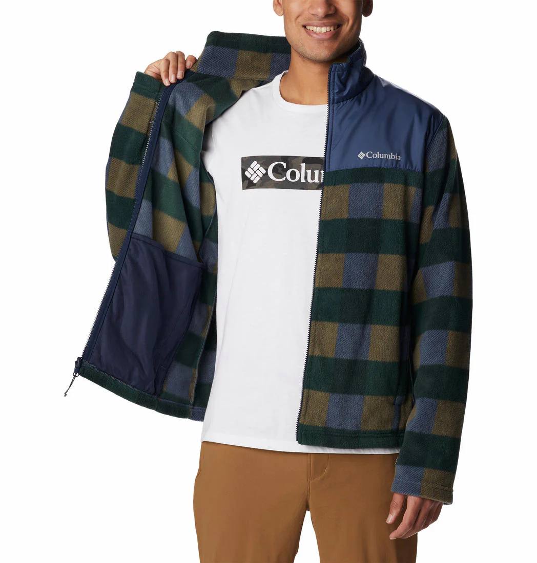 Columbia Men Green Bugaboo II Fleece Interchange Jacket - Image 3
