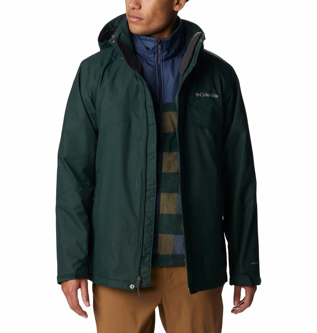 Columbia Men Green Bugaboo II Fleece Interchange Jacket - Image 4