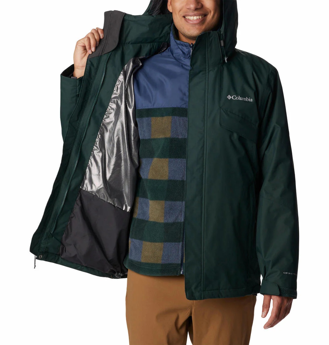 Columbia Men Green Bugaboo II Fleece Interchange Jacket - Image 5